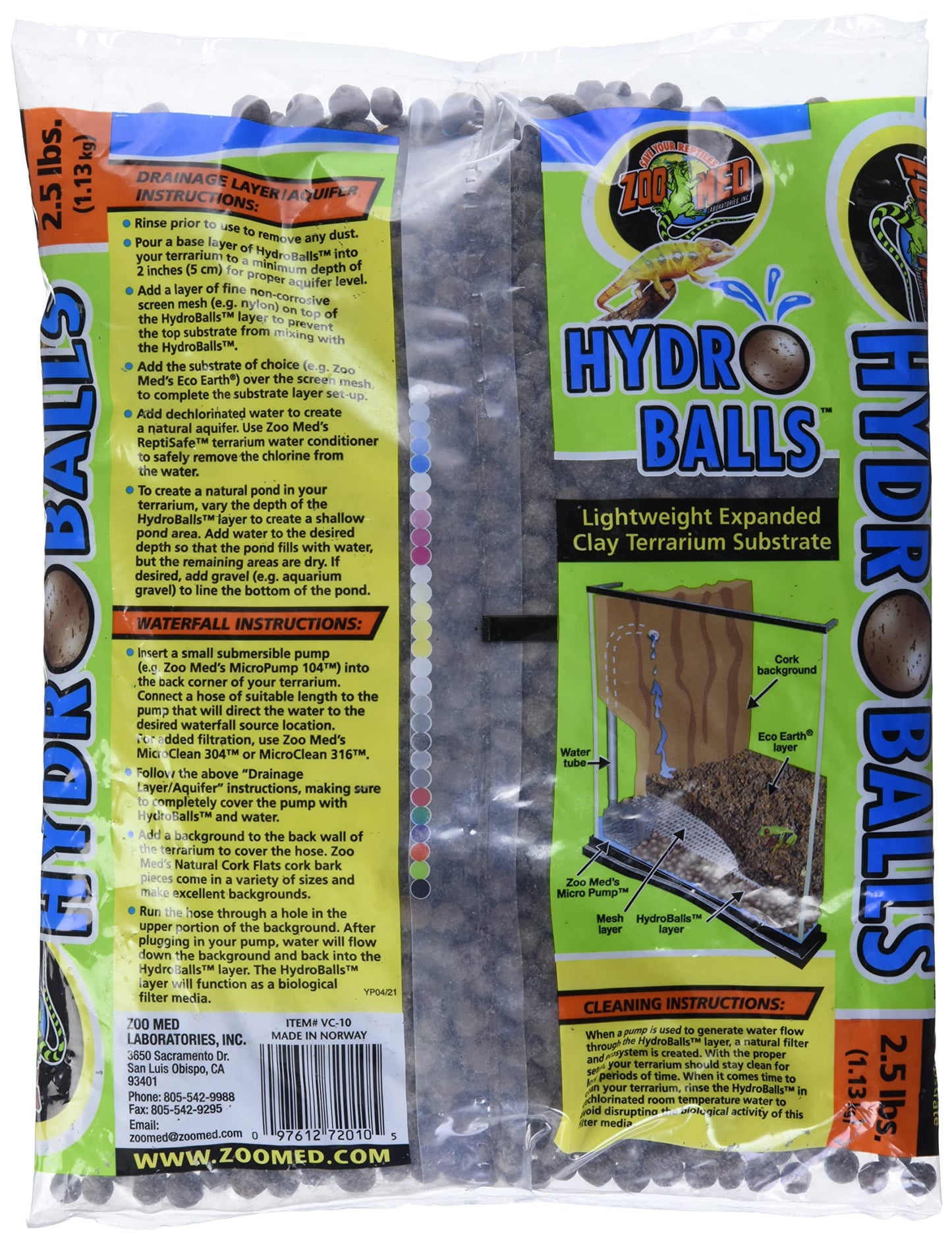 Zoo Med HydroBalls 2.5 lbs.