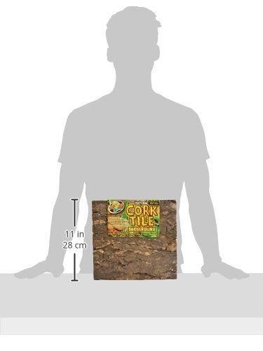 Zoo Med Natural Cork Tile Background, 12 x 12-Inches