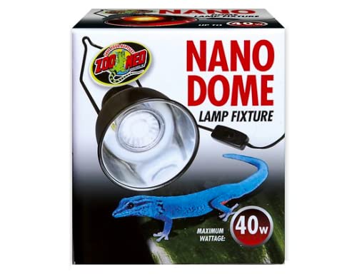 Zoo Med Nano Dome Lamp Fixture 40 Watt - (4" Diameter) - Pack of 2