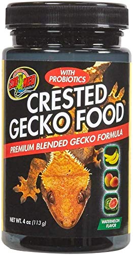 Zoo Med Crested Gecko Food - Watermelon Flavor 4 oz (113 g) - Pack of 3