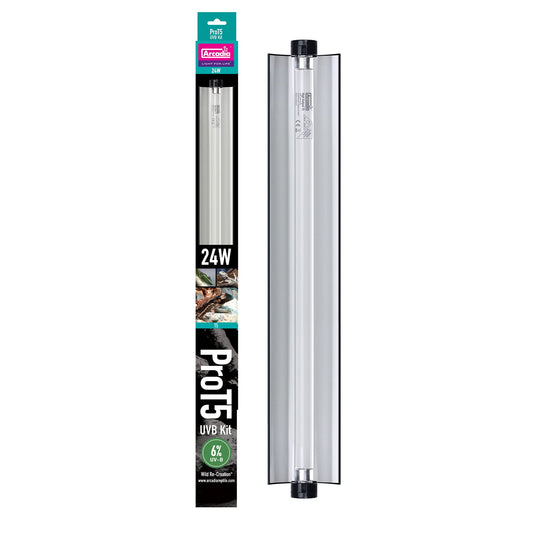 Arcadia Pro T5 UVB Lighting Kit - 24W - Forest