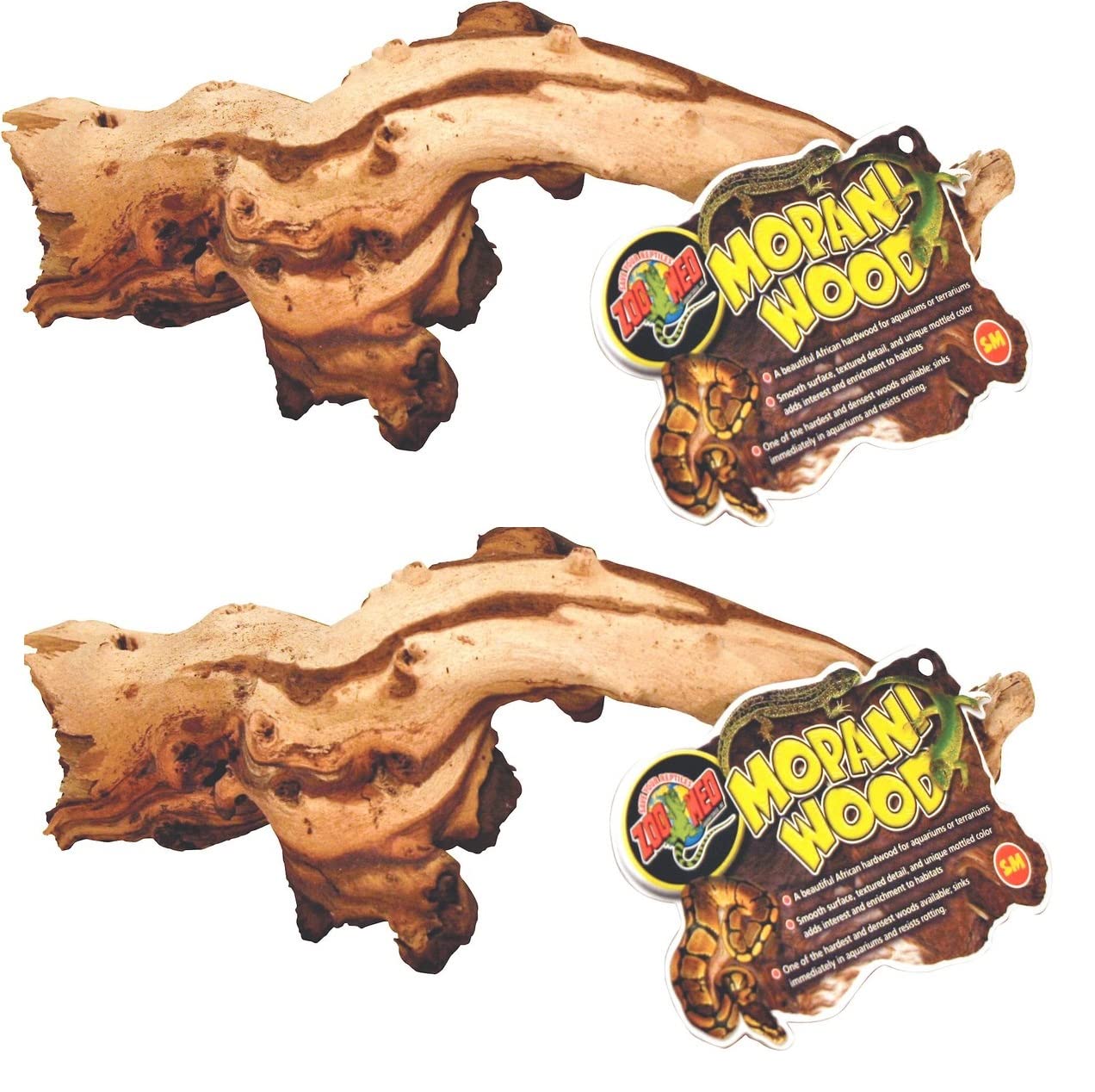 Zoo Med Tag Mopani Wood (2 Pack)