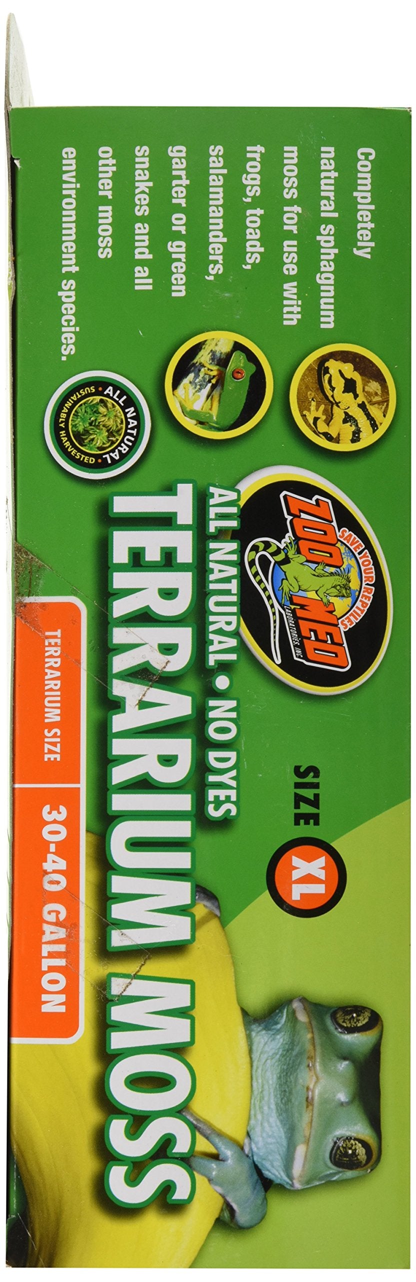 Zoo Med Terrarium Moss 30-40 Gallons