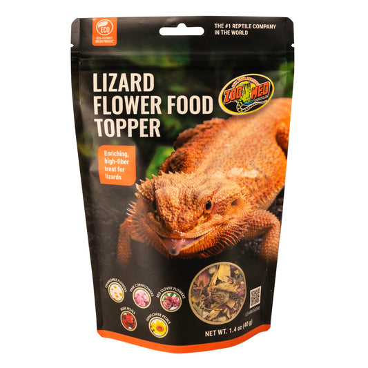 Zoo Med Flower Food Topper - Lizard - 1.4 oz, Assorted