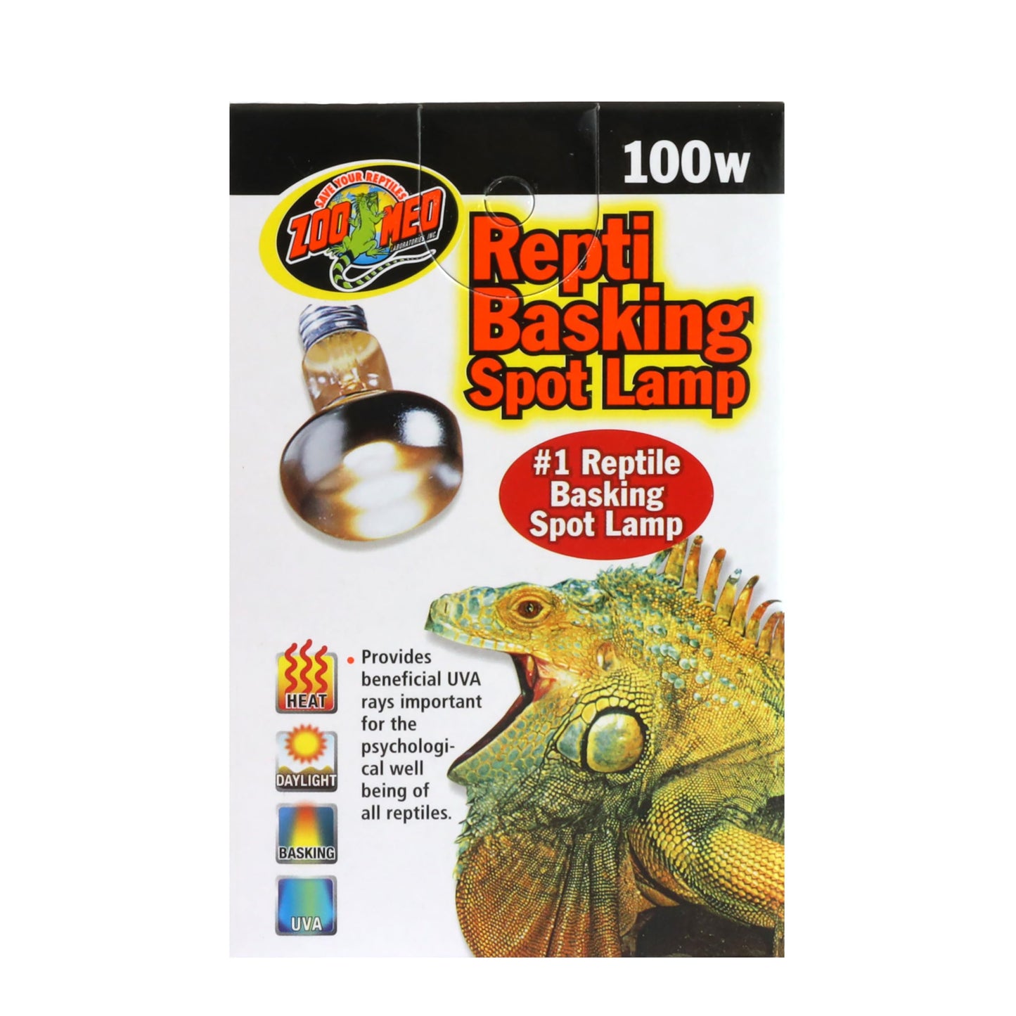Zoo Med Repti Basking Spot Lamp 100watt for Reptiles