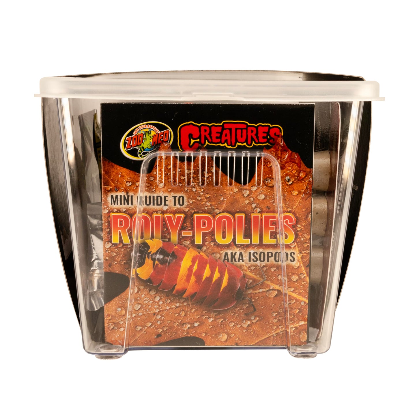 Zoo Med Creatures Isopod Habitat Roly-Poly Kit 10.25" L X 5" H