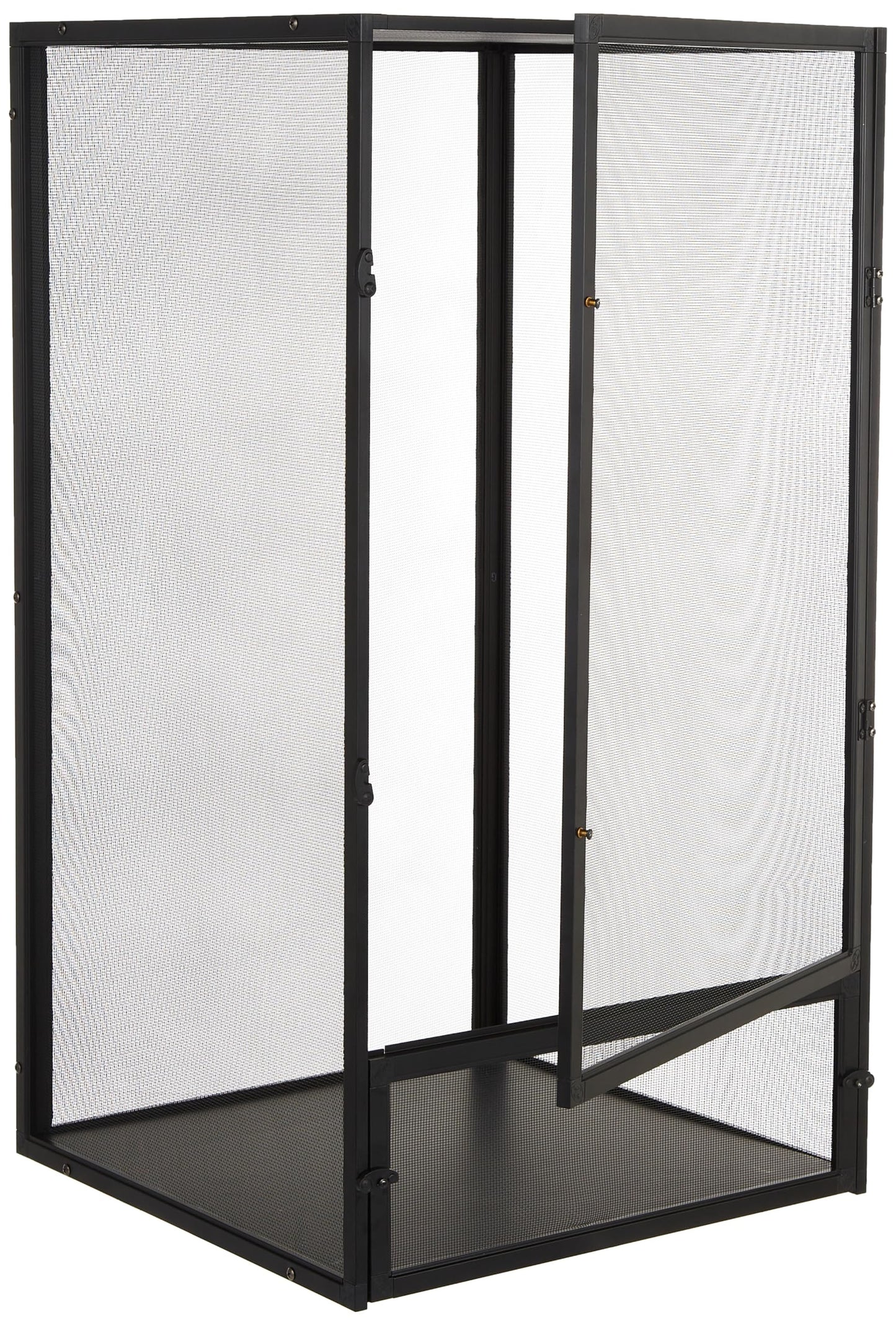 Zoo Med ReptiBreeze Open Air Screen Cage, Medium, 16 x 16 x 30-Inches