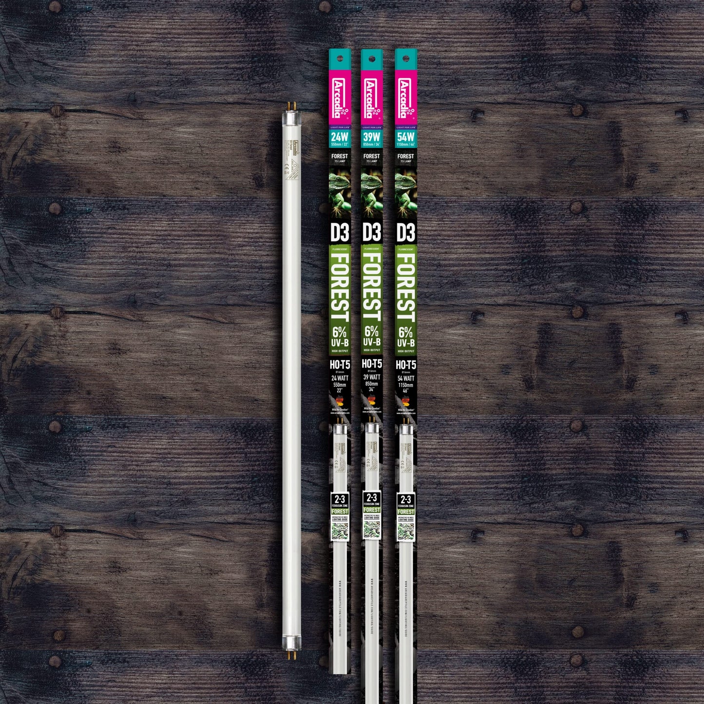 Arcadia D3 UVB Lamp - 54W - Forest