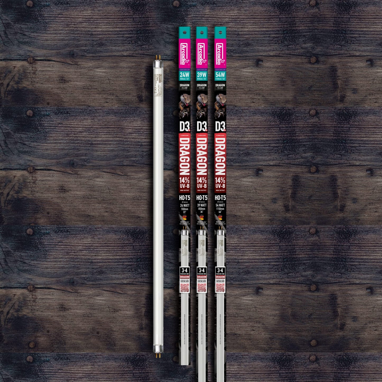 Arcadia D3 UVB Lamp - 39W - Dragon