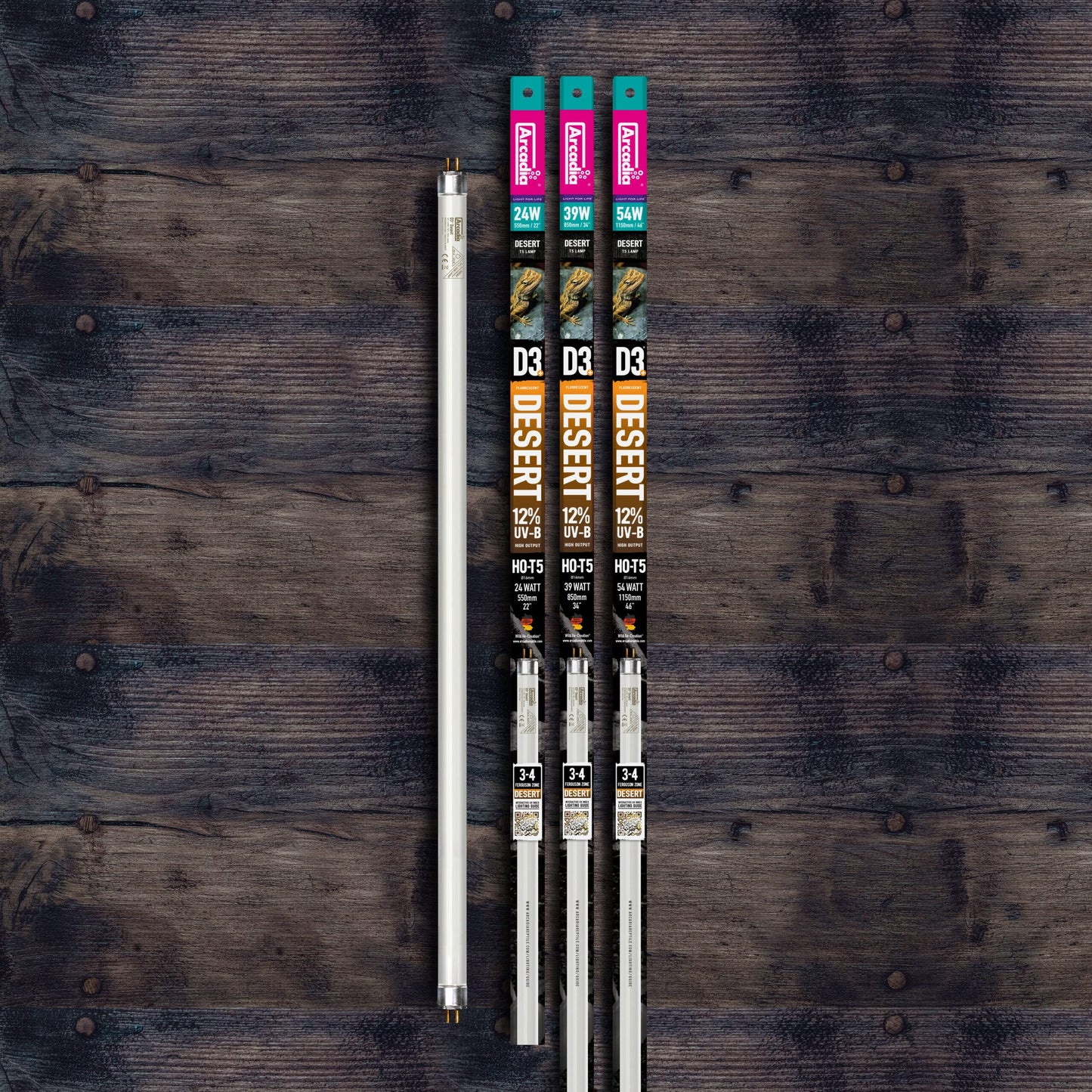 Arcadia D3 UVB Lamp - 39W - Desert