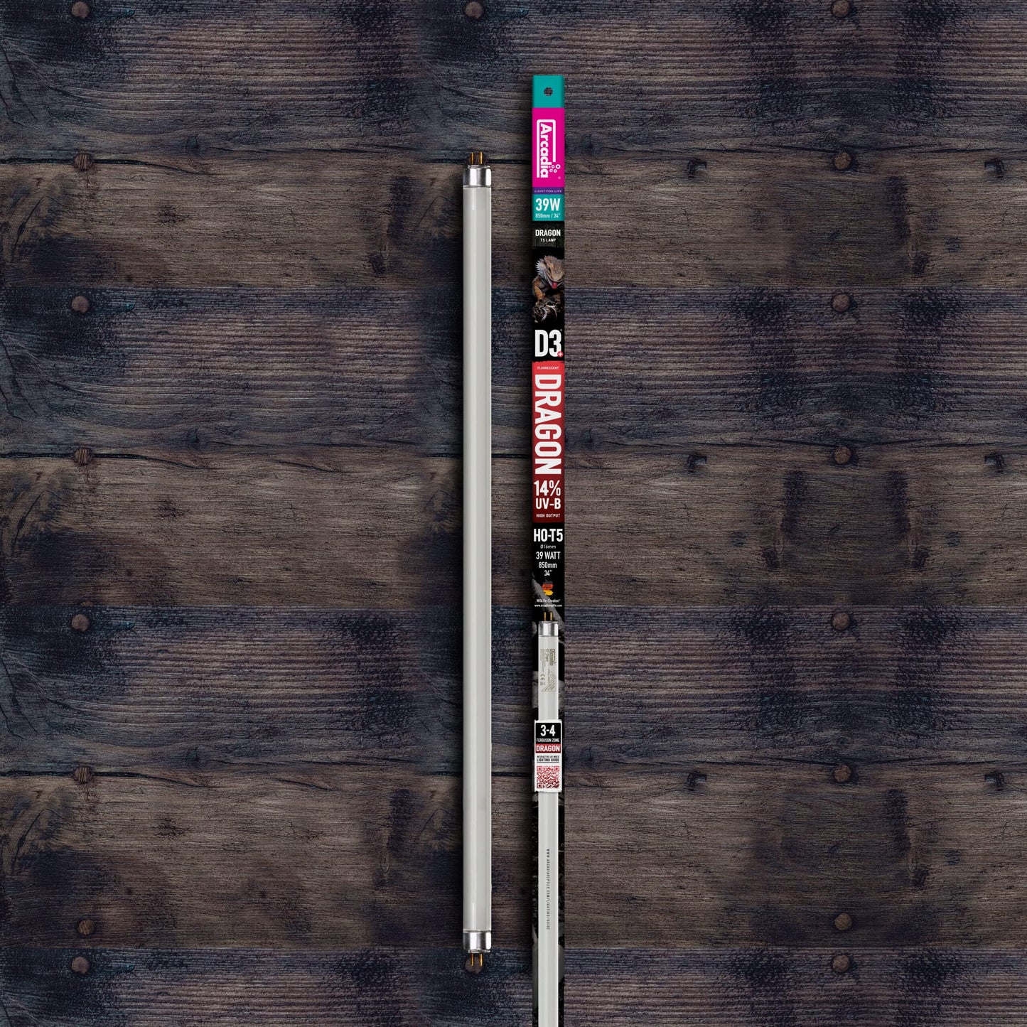 Arcadia D3 UVB Lamp - 39W - Dragon